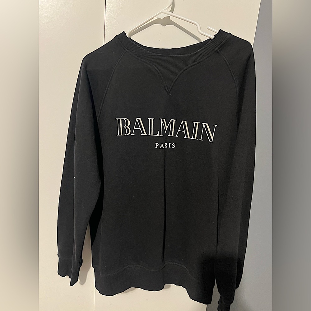 Crew neck fit sweater